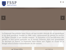 Tablet Screenshot of fssp.fr
